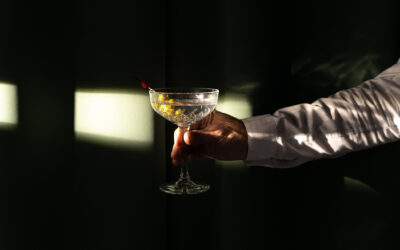 Vodka shaken, not stirred. A classic twist on a timeless martini